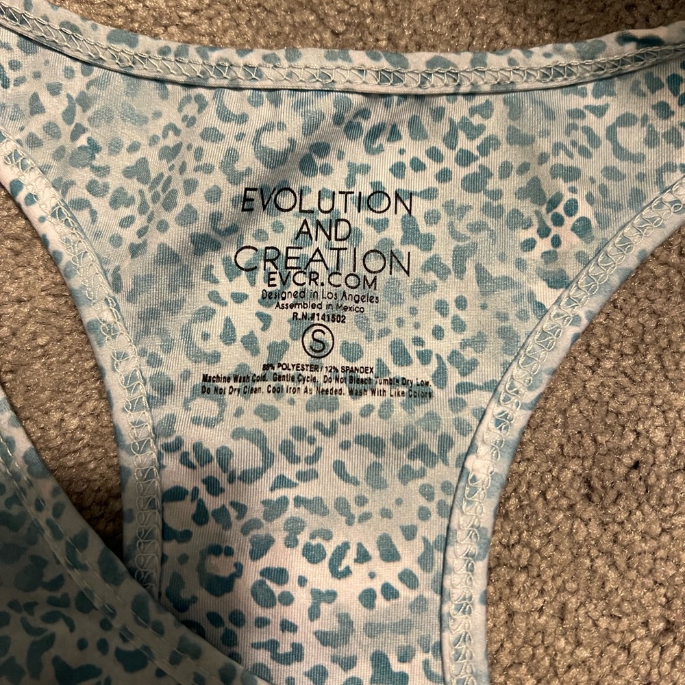 Cheetah crop top